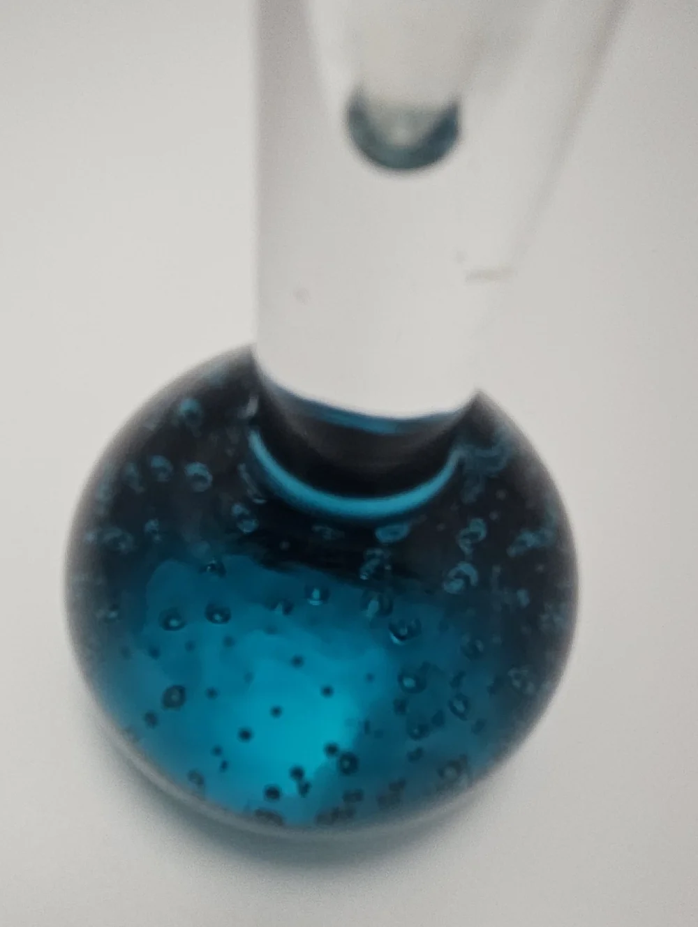 Vintage Bullicante (controlled bubble) Art Glass Bud Vase